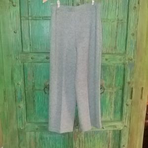 ST. JOHN - Gray Knit Pants - Size 8